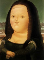 Monalisa Fernando Botero